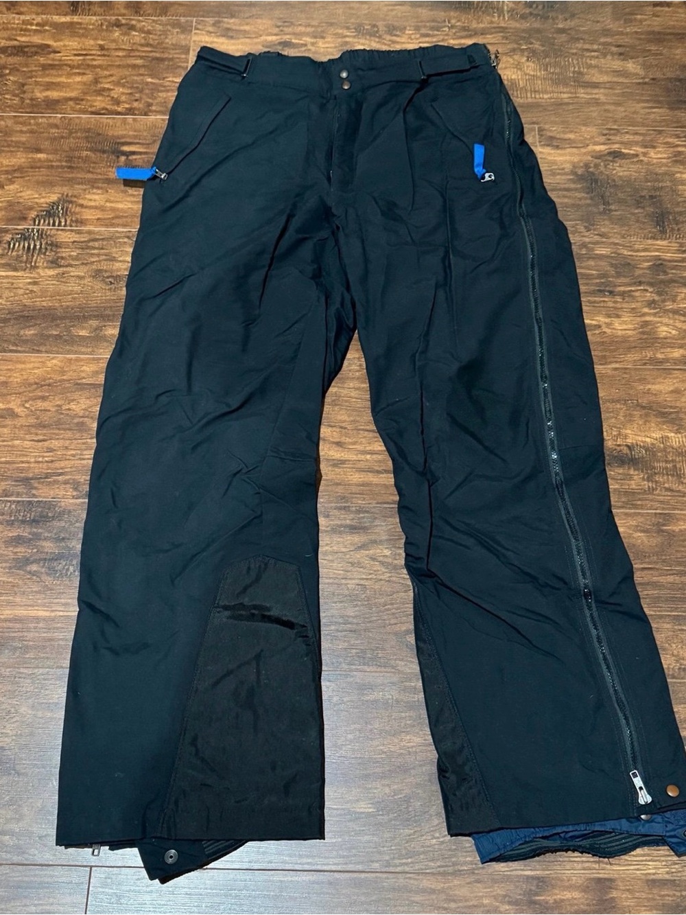 PATAGONIA Ski Snowboard H2NO Windproof Black Insulated Pants
